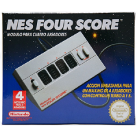 NIntendo Nes Four Score Four Player Module Controller Adapter Used